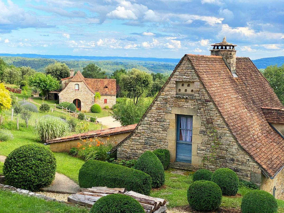 Eco-Hameau Du Sentier Des Sources Villa Sarlat-la-Canéda Exterior foto